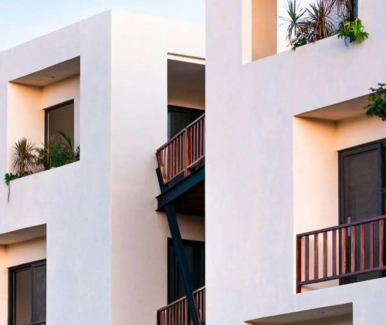 アパート Getaway To La Veleta Modern Apt With Tub In Balcony トゥルム