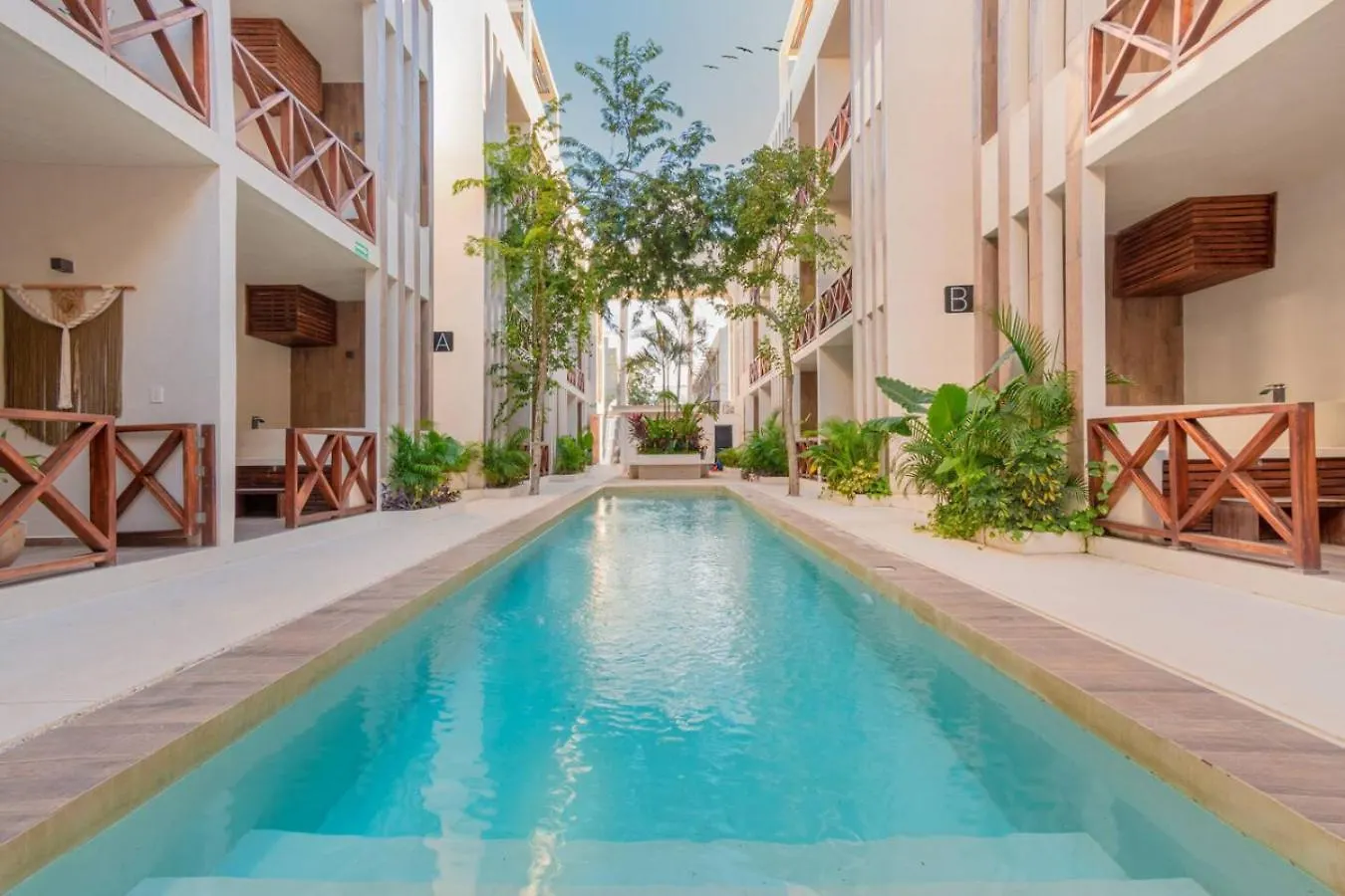 Getaway To La Veleta Modern Apt With Tub In Balcony Tulum Messico