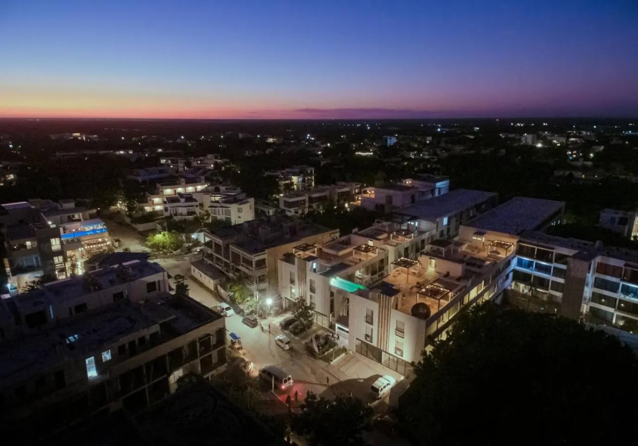 Getaway To La Veleta Modern Apt With Tub In Balcony Tulum Messico